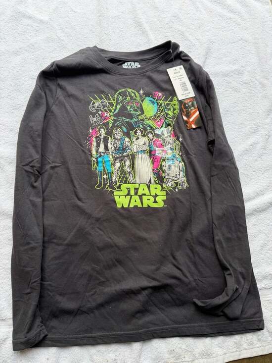 Fifth Sun Other - Star Wars Neon Grid Group Long Sleeve T-Shirt  Youth XL NWT